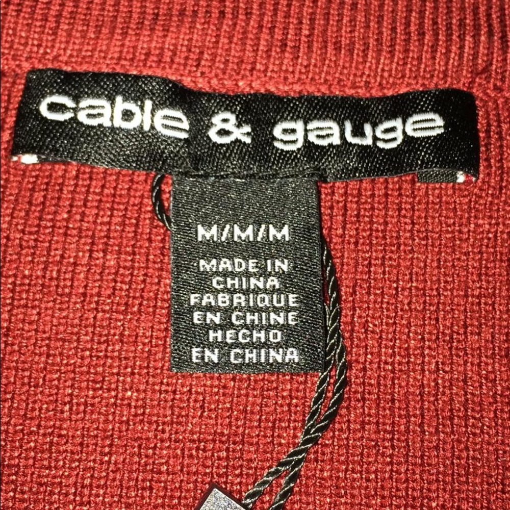 NWT Cable & Gauge knit shirt - Picture 5 of 6